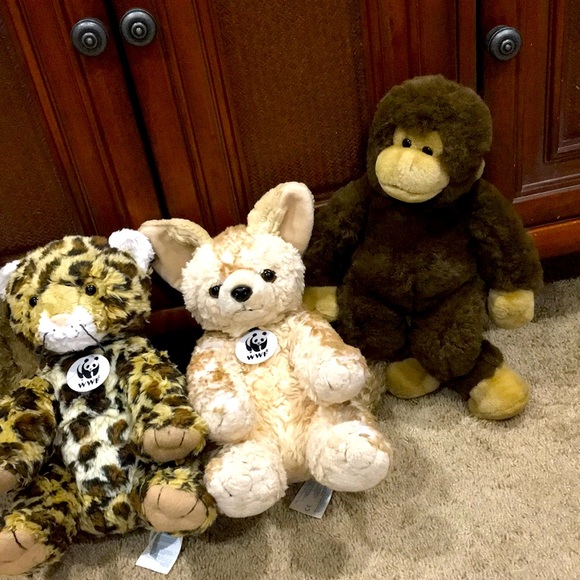 ❣️ BUILD-A-BEAR ❣️ COLLECTION EXTREMELY CUTE WWF ZOO COLLECTABLE LOT ( NWOT ) . - Picture 3 of 12